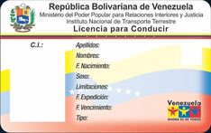 an image of a card with the flag of venezuela in spanish and latin american countries