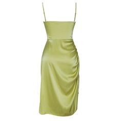 The Bodycon Dress is suitable for party, cocktail, clubbing, date night, wedding, night out, evening, birthday, dinner, celebrity and so on as you like. This Dress is sure to turn heads at any occasion!Our Style No.FP2143395% Polyester 5% SpandexMade in China About Wholesale/Dropshipping, please contact us!Note: Colour may vary due to lighting on images. The product images (without model) are closest to the true colour of the product. Knee-length Stretch Slip Dress For Date Night, Solid Color Midi Dress With Spaghetti Straps For Brunch, Stretch Midi Dress With Spaghetti Straps For Brunch, Solid Color Midi Bodycon Dress For Summer, Ruched Sleeveless Slip Dress For Night Out, Sleeveless Ruched Slip Dress For Night Out, Ruched Bodycon Sleeveless Midi Dress, Green Knee-length Slip Dress For Date Night, Knee-length Stretch Slip Dress For Night Out