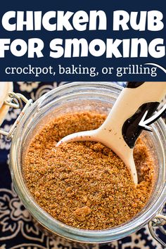 Smoked Chicken Rub, Bbq Chicken Rub, Rub For Chicken, Perfect Grilled Chicken, Easy Bbq Chicken