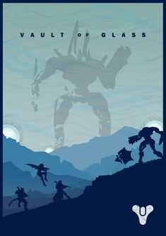 the cover to vault of glass, with silhouettes of people on top of a hill