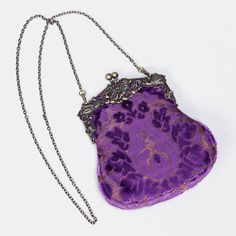 Chatelaine Purses | Shop Carpet Chatelaine & Wristlet Bags Classic Purple Evening Bag, Elegant Purple Clutch For Everyday Use, Elegant Purple Evening Bag, Elegant Purple Pouch Shoulder Bag, Elegant Purple Bag Gift, Victorian Pouch Bags As Gifts, Victorian Pouch Bag For Gift, Victorian Style Pouch Bag For Gift, Victorian Style Pouch Bag As Gift