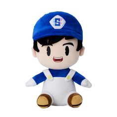 a stuffed toy that is wearing a baseball uniform