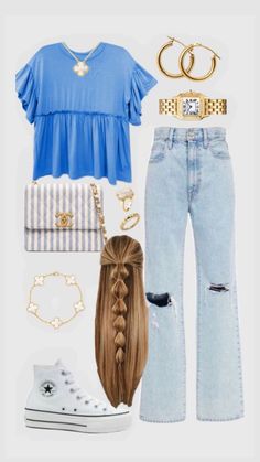 Cute Fall Outfits For Church, Cute Trending Outfits, What To Wear To Graduation Ceremony, 80 Degree Weather Outfits Summer, Outfit Inspo For Church, What To Wear To Church In Summer, Everyday Outfits Jeans, What To Wear For Picture Day, Back To School Outfits 2024