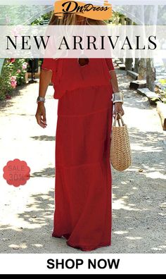 Casual Off Shoulder Solid Beach Maxi Dress Chic V-neck Beach Dress For Holiday, Casual Solid Color Maxi Dress For Vacation, Casual Solid Color Dress For Vacation, Solid Color Beachwear Dresses For Day Out, Casual Solid Color Maxi Dress For Beach, Solid V-neck Beach Dress For Spring, Flowy Solid Color Dress For Beach Season, Spring Solid Color V-neck Beach Dress, Solid Color Flowy Dress For Beach Season