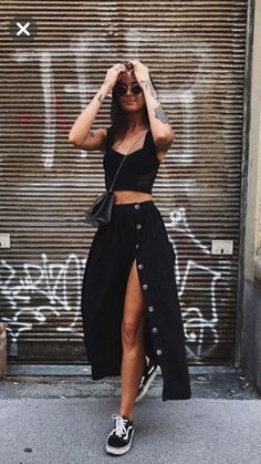 Spring Outfit Women, Casual Spring Outfit, Spring Outfit Ideas, Pullover Outfit, Looks Black, Outfit Trends, Casual Spring