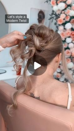 Modern French Twist Updo Wedding, Modern French Twist Updo Tutorial, Bridal Hair Updo High, Bridal High Updo, High Updo Hairstyles, High Updos, Fine Hair Updo, Modern French Twists