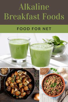 16 Alkaline Breakfast Foods So That Your Day Starts Well | Food For Net Alkaline Dinner, Dr Sebi Alkaline Food, Dr Sebi Recipes, Low Salt Diet, Desayuno Keto, Best Diet Foods