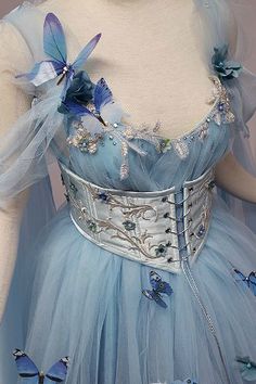 Blue Fairy Outfit, Fairy Dress Diy, Water Fairy Costume, Blue Fairy Costume, Fairy Costume Women, Faerie Costume, Fairycore Fashion, Fairy Cosplay, Water Fairy