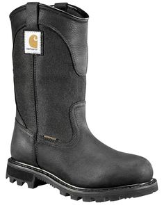 Carhartt Women's Waterproof Western Work Boots - Soft Toe, Jet Black Trades Women, Carhartt Boots, Western Work Boots, Palladium Shoes, Bizarre Fashion, Boots For Ladies, Cherry Orchard, Farm Clothes, Womens Work Boots