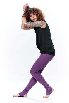 "We've repeatedly said that clothes designed for movement and relaxation should be something you can simply forget about. That's why we've kept a lot in mind - materials, colors, detailing - so that you don't have to. And yet, there's simply something unforgettable about these leggings that are a bow to comfort and a nod to fashion. Comes in its own signature black canvas zip bag. We're sure you'll appreciate the special touch and have a million great ideas about how to re-use and enjoy the bag High Stretch Purple Yoga Pants, Stretch Purple Leggings For Pilates, Purple Stretch Leggings For Pilates, Full Length Purple Yoga Pants For Pilates, Relaxed Fit Yoga Leggings, Casual Purple Yoga Pants, Purple Yoga Leggings With 4-way Stretch, Relaxed Fit Leggings For Yoga In Athleisure Style, Relaxed Fit Yoga Leggings Athleisure Style