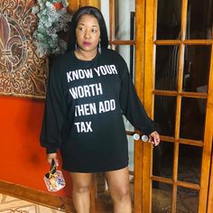 Oversize T Shirt Dress , Can Pair With Thigh High Boots Or Leggings . Runs Large. , Great Stretch . Black Sweatshirt Dress, Shaggy Sweater, Reindeer Dress, Oversized T Shirt Dress, Sequin Pants, Chevron Dress, Long Sleeve Shift Dress, Oversize T Shirt, Over Size