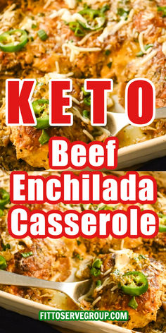 Gluten-Free Beef Enchilada Casserole (Keto) Keto Beef Enchilada Casserole, Keto Beef Enchiladas, Beef Enchilada Casserole, Keto Tortilla, Easy Beef Enchiladas, Ground Beef Enchiladas, Beef Enchilada, Southwestern Recipes, Keto Casseroles