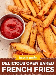 Looking for a Superbowl party food idea? Try these Easy and Delicious Oven Baked French Fries! A budget friendly game day menu option made with Russet potatoes. Gluten free, dairy free, soy free, nut free, vegan, and vegetarian. Make them today and enjoy! Russet Potatoes, Football Party, Superbowl Party, Oven Baked, Nut Free, French Fries, Soy Free, Party Food, Budget Friendly