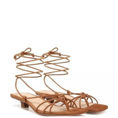 Brand New!! Your Go-To Shoe For Warm Weather Vacationing Has Arrived. Meet The Foley, A Strappy Tie-Up Sandal With A Squared-Off Toe And Petite 1/2″ Heel. Tie The Straps Together Around The Ankle Or Go For A Gladiator Look By Wrapping Up The Calf”Either Way, You’ll Get It Right. Sandlewood Suede Color Brown Sandals With Wrapped Low Heel, Brown Low Heel Sandals With Wrapped Heel, Leather Low Heel Lace-up Sandals For Summer, Elegant Lace-up Brown Sandals, Adjustable Low Heel Lace-up Sandals For Summer, Elegant Brown Lace-up Sandals With Round Toe, Brown Wrapped Heel Lace-up Sandals, Brown Lace-up Sandals With Wrapped Heel, Summer Lace-up Sandals With Wrapped Low Heel