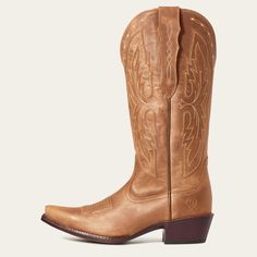 Heritage X Toe Elastic Wide Calf Western Boot | Ariat Western Boot, Wide Calf, All Colors, Leather Cover, Western Boots, Full Grain Leather, Sign Up, Elastic, Boots