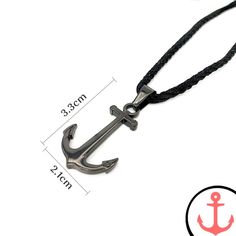 Introducing the Rope Anchor Necklace: A Nautical Must-Have Calling all sea lovers! We proudly present the Rope Anchor Necklace, a stunning piece of nautical jewelry that will capture your heart. Crafted with meticulous attention to detail, this necklace is a true symbol of your passion for the sea and its captivating wonders. Whether you're a seasoned sailor or simply yearn for the enchanting call of the ocean, this necklace will be the perfect addition to your collection. Check out our Anchor N Nautical Style Metal Jewelry Gift, Silver Anchor Necklace Nautical Style, Stainless Steel Anchor Necklace For Gifts, Stainless Steel Anchor Necklace For Gift, Adjustable Anchor-shaped Necklace For Gifts, Yacht Party, Anchor Pendant, Anchor Necklace, Sea Lover