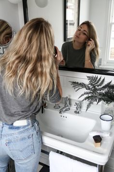 Fashion Me Now, Lucy Williams, Brown Blonde Hair, Brown To Blonde, A Mirror, Looks Style, Fashion Face, Hair Goals