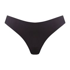 ULTRA thong is made from NANOS-TITCH AIR® jersey that feels silky against the skin. Smooth finish from out front and back. Comfortable, minimalist and chic, Ultra is stylish lingerie for every day. Elegant colour delights, remaining familiar and practical, looking sleek on the skin. Match with the soft triangle bra, padded triangle bra or push-up to complete the everyday set. CARE INSTRUCTIONS: All garments are cold hand wash only  COLOR: Black Beans  COMPOSITION: 81% - Polyamide 19% - Elastane  ARTICLE: 221305-11 Sleek Second-skin Solid Bottoms, Solid Smooth Texture Intimate Briefs, Solid Color T-back Intimate Top, Solid Color Briefs With Minimal Stretch, Triangle Bra, Artisan Gift, Fine Earrings, Black Beans, Mens Jewelry Bracelet