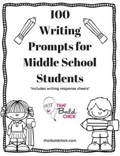 an image of the middle school student's guide to writing projects for middle school students