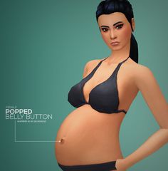 Pregnant Sims, Sims Pregnant, The Sims 4 Skin, The Sims 4 Pc, Pot Belly, Sims 4 Cc Makeup, Sims 4 Body Mods