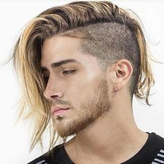 Modern Mens Haircuts, Best Undercut Hairstyles, Man With Long Hair, Long Hair On Top, Corte De Cabelo Masculino