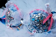 rave bras | Alice In Wonderland Costume Rave Bra 32B by ICaughtTheSun on Etsy Nocturnal Wonderland, Bows And Pearls, Rave Fits, Alice In Wonderland Costume