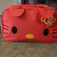 Brand New Large Hello Kitty Duffle Bag! Only Selling As Ai Need Money For A Down Payment- Send Offers! Reposhing This Item I Purchased From @Debipit. Loved It, But Ready To Rotate For Something New. Questions? Leave A Comment Below! Hello Kitty Suitcase, Hello Kitty Makeup Bag, Strawberry Soda, Hello Kitty Bags, Loungefly Hello Kitty, Hello Kitty Makeup, Hello Kitty Bag, Hello Kitty Pink, Luggage Straps