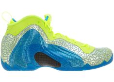 Nike Air Flightposite Exposed Volt Photo Blue Size 11. 616765-700 new in box. 100% authentic. free shipping. Leather Jacket Men Style, Shoes Sneakers Nike, Suit Shoes, Mens Fashion Casual Outfits, Navy Shoes, Mens Nike Air, Hot Sneakers, Nike Sneakers, Tie Shoes