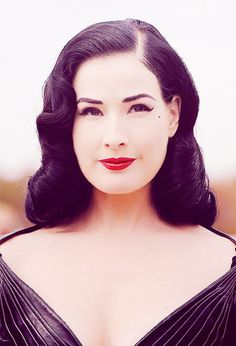 Soft rolls - DVT Rockabilly Looks, Books I Read, Dita Von, Dita Von Teese