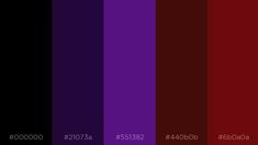 an image of the color purple and red in two different colors, each with their own number