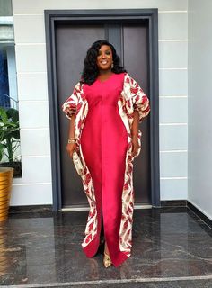 Rich Wine ANDIFAK Bubu/Kaftan - African Maxi Dress, Ankara Print, Plus Size, african fashion women, Ankara Maxi Dress, African Clothing | Sellox Chiffon Bubu Gown Styles, Latest Bubu Gown Style, African Outfits For Women, Styles For Pregnant Women, Native Dresses, African Kaftan Dress, Boubou Gown, Bubu Dress, Bubu Gown