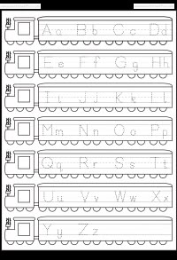 printable worksheet for the alphabet