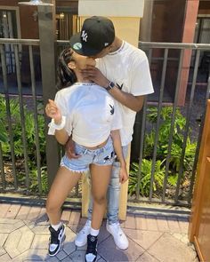 follow for more! Cute Outfits To Match With Boyfriend, Outfits For Spring Black Women, Matching Black Couple Outfits, Cute Couple Outfits Swag, Bae Outfits, Dope Couples, Teenage Couples, Couples Outfits