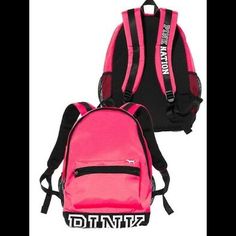 % Authentic Rare/Htf Brand Nwt Pink Vs2016 Pink Pink Nation Campus Backpack W/White Pink Logo/Pink Nation On Back Strap , Color: Pink/White/Black ,Never Used , Smoke Free And Pet Free Home. Includes:Only Backpack Price Firm Pink Bookbag, Pink Backpacks, Pink Mini Backpack, Pink Backpack Victoria Secret, Vs Secret, Victoria Secret Backpack, Basketball Bag, Pink Campus, Pink Amazon