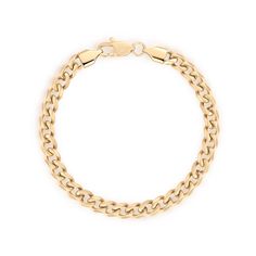 caligio Caligio Men Bracelets ESTHETIC CUBAN BRACELET GOLD Esthetic Cuban Silver Bracelet, Cuban-Link Chain Bracelets | Caligio small gift  cheap gift for men  shackle bracelet mens anchor bracelet