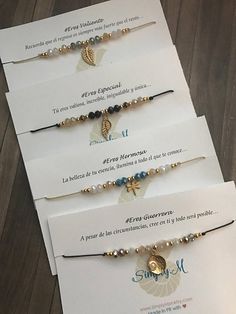 Pulseras de afirmacion. Pulseras ajustables. Rakhi Design, Wish Bracelets, Handmade Jewelry Diy, Diy Schmuck, Bracelet Crafts, Beaded Jewelry Diy, Ankle Bracelets