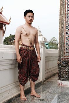 Weaving Clothes, South Asian Fashion, Thai National Costume, Thailand Outfit, Male Dress, Ayutthaya Thailand