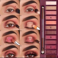 Eyeshadow Tutorial For Beginners, Smashbox Cosmetics, Beginners Eye Makeup, Natural Eyeshadow, Make Up Videos