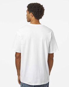 Classic Pocket T-Shirt - WHITE - M | SoftShirts Classic Pocket T-Shirt in White Size Medium | Cotton White Pre-shrunk Cotton T-shirt, White Short Sleeve Graphic Tee, White Crew Neck Graphic Tee, White Relaxed Fit Short Sleeve T-shirt, Relaxed Fit White T-shirt With Short Sleeves, White Casual Short Sleeve T-shirt, White Short Sleeve Casual T-shirt, White Short Sleeve Basic Tops, White Relaxed Fit Crew Neck Top