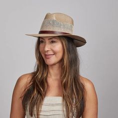 Milan | Womens Straw Fedora Hat combines classic style with modern functionality. Its vented canvas and faux leather band with brass conchos make it perfect for sunny days and outdoor activities. Material: Paper-Cotton Blend Fabric; Vented Canvas Shape: Fedora Trim: Faux Leather Band with Embossed Pattern and Brass Conchos Brim Size: 2 1/2" Crown Height: 4" Feature: Adjustable Chin Cord Sweatband: Elastic Sweatband Imported Upf 50+ Flat Brim Fedora For Kentucky Derby, Kentucky Derby Fedora With Upf 50+ And Flat Brim, Kentucky Derby Fedora With Upf 50+ And Short Brim, Western Fedora With Short Brim And Upf 50+, Western Fedora With Upf 50+ And Short Brim, Western Style Fedora With Upf 50+ And Short Brim, Kentucky Derby Hats With Upf 50+ Short Brim, Kentucky Derby Hat With Upf 50+ And Short Brim, Upf 50+ Short Brim Hat For Rodeo