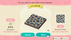 an animal crossing game screen showing the item in which it has been cut into pieces