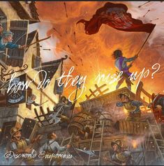 an image of a painting with the words born to try rise up? on it