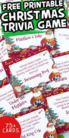 free printable christmas trivia game for kids