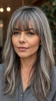 Sophisticated Dark Blonde Bobs Look Blond Bangs, Dark Blonde Bobs, Grey Hair And Glasses, Ayurvedic Tea, Grey Hair Journey, Dark Blond, Grey Hairstyles