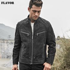 Enrich your shopping list wisely at SolaceConnect.com.  Men's Real Leather Jacket Pigskin Motorcycle Leather Jacket with Zipper Closure Grey  #mensjackets #jackets #fashionjackets #jacketstyle #jacketswag #jacketseason #jacketsale #menjackets #jacketshop Gray Long Sleeve Leather Jacket For Spring, Gray Leather Long Sleeve Outerwear, Gray Long Sleeve Leather Outerwear, Gray Outerwear With Ykk Zipper For Fall, Casual Gray Leather Outerwear, Gray Leather Jacket For Fall, Adventurous Men, Slim Jacket, Biker Coat