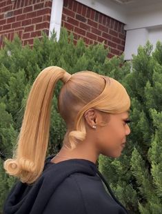 Ponytail Hairstyles Swoop, Ponytail Hairstyles With Swoop, Hairstyles With Swoop, Hairstyles Swoop, Barbie Ponytail, Blonde Ponytail, Sleek Ponytail Hairstyles, Cute Braided Hairstyles, Quick Braided Hairstyles