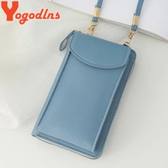 SPECIFICATIONSBrand Name: YogodlnsHandbags Type: Shoulder BagsTypes of bags: Shoulder & Crossbody BagsMain Material: PULining Material: POLYESTERShape: FLAPPlace Of Origin: GUANG DONG ProvincePlace Of Origin: GUANG DONG ProvinceOrigin: Mainland ChinaCN: GuangdongHardness: SOFTPattern Type: SolidInterior: Interior Slot PocketInterior: Cell Phone PocketInterior: Interior Zipper PocketDecoration: noneExterior: Silt PocketOccasion: VersatileClosure Type: zipperGender: WOMENStyle: fashionNumber of Ha Blue Large Capacity Pouch For Daily Use, Blue Spacious Pouch For Daily Use, Portable Blue Phone Bag For Everyday Use, Blue Phone Bag With Removable Pouch For Daily Use, Blue Travel Phone Bag, Portable Blue Phone Bag For Travel, Portable Blue Crossbody Phone Bag, Trendy Blue Phone Bag With Zipper Closure, Blue Travel Pouch For Mobile Phone