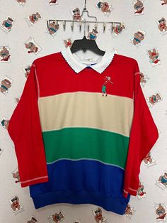 Good condition Retro Oversized Long Sleeve Tops, Oversized Retro Long Sleeve Tops, Oversized Long Sleeve Retro Top, Oversized Vintage Multicolor Tops, Grandma Sweater, Sport Women, Womens Blouses, Turtleneck Sweatshirt, Women Blouse