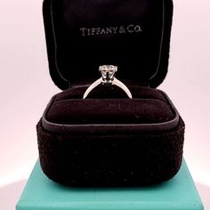 Tiffany & Co 1.04 Carat Round Brilliant G VS1 Diamond Platinum Ring with Box ... | eBay Gia Certificate, Vs1 Diamond, Platinum Engagement Ring, Platinum Diamond Engagement Rings, Diamond Color Grade, Platinum Diamond Rings, Platinum Engagement Rings, Platinum Ring, Brilliant Diamond