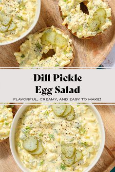 This Dill Pickle Egg Salad is easy to make and packed with dill pickle flavor. It's extra creamy and delicious on bread, bagels, or in lettuce wraps for a lighter option. This egg salad is perfect for anyone who loves dill pickles. You can serve it for lunch, a snack, or a savory breakfast.